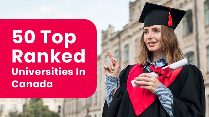 50 Top Ranked Universities In Canada