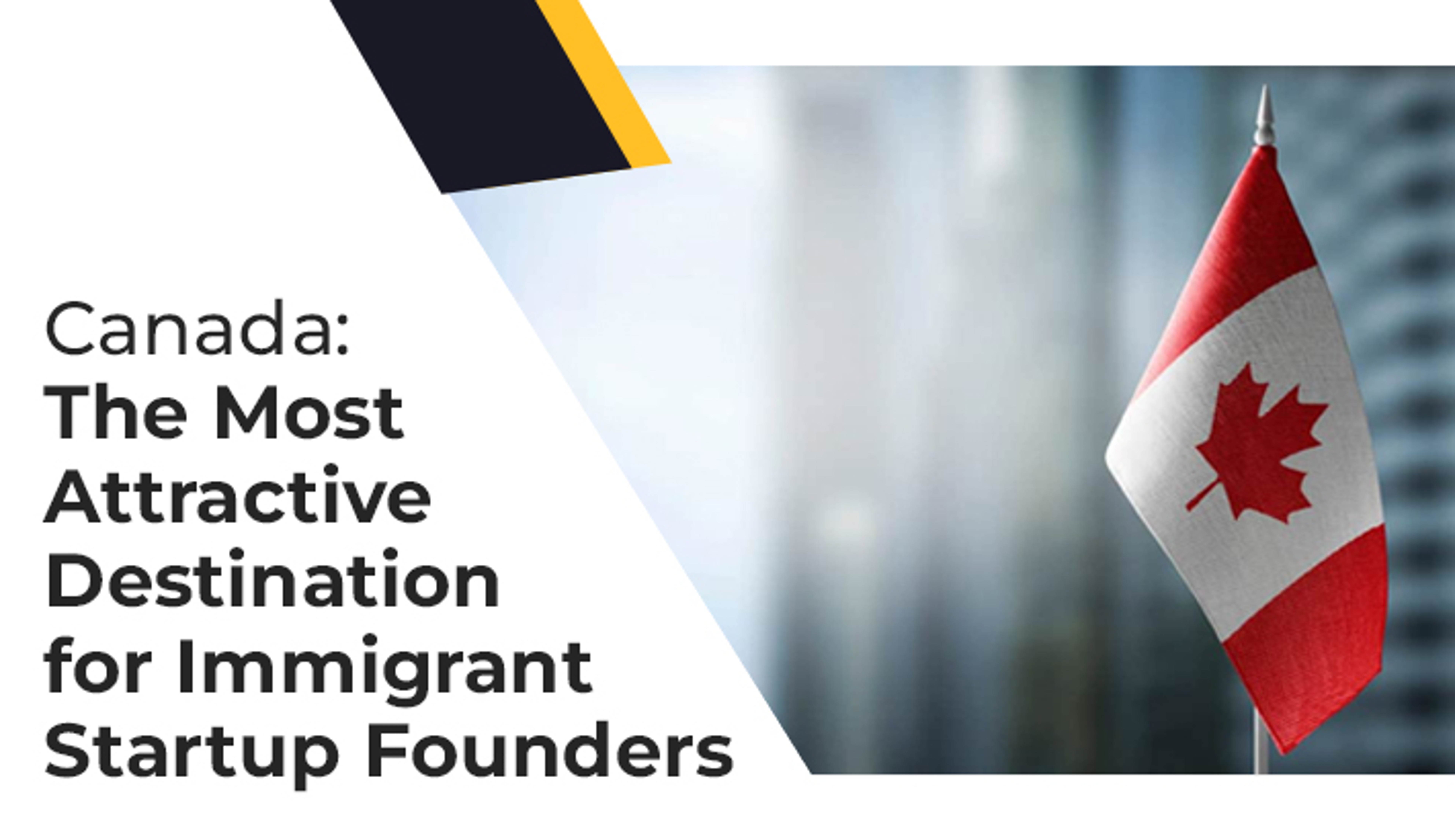 The Most Attractive Destination for Immigrant Startup Founders